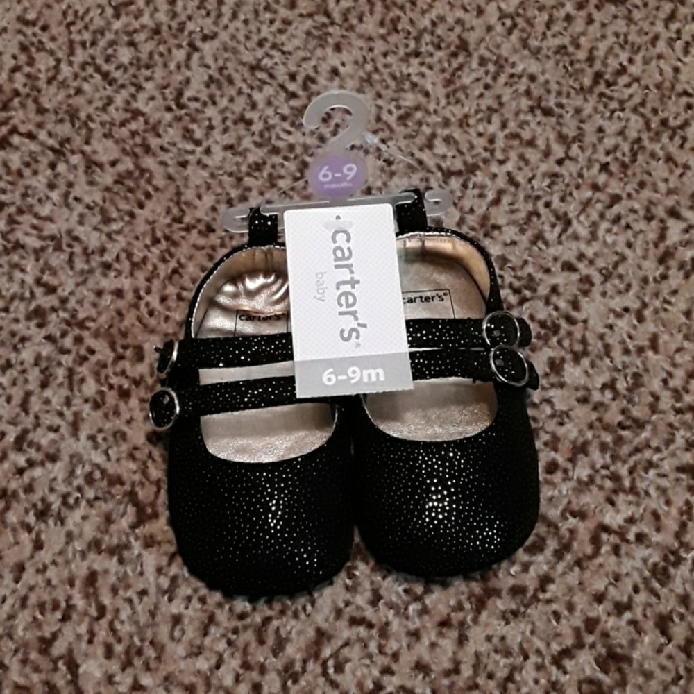 🛍Carter's black dress shoes